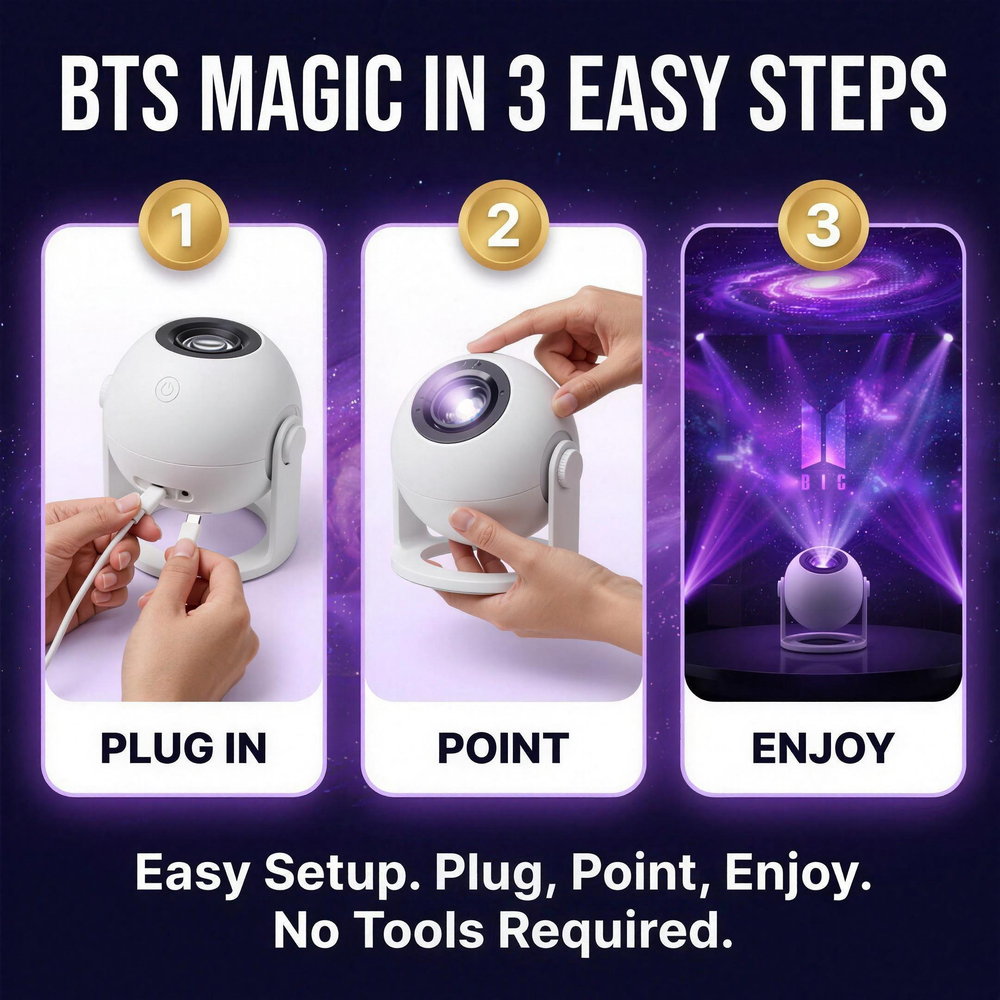 SeoulBeam™ Galaxy Projector